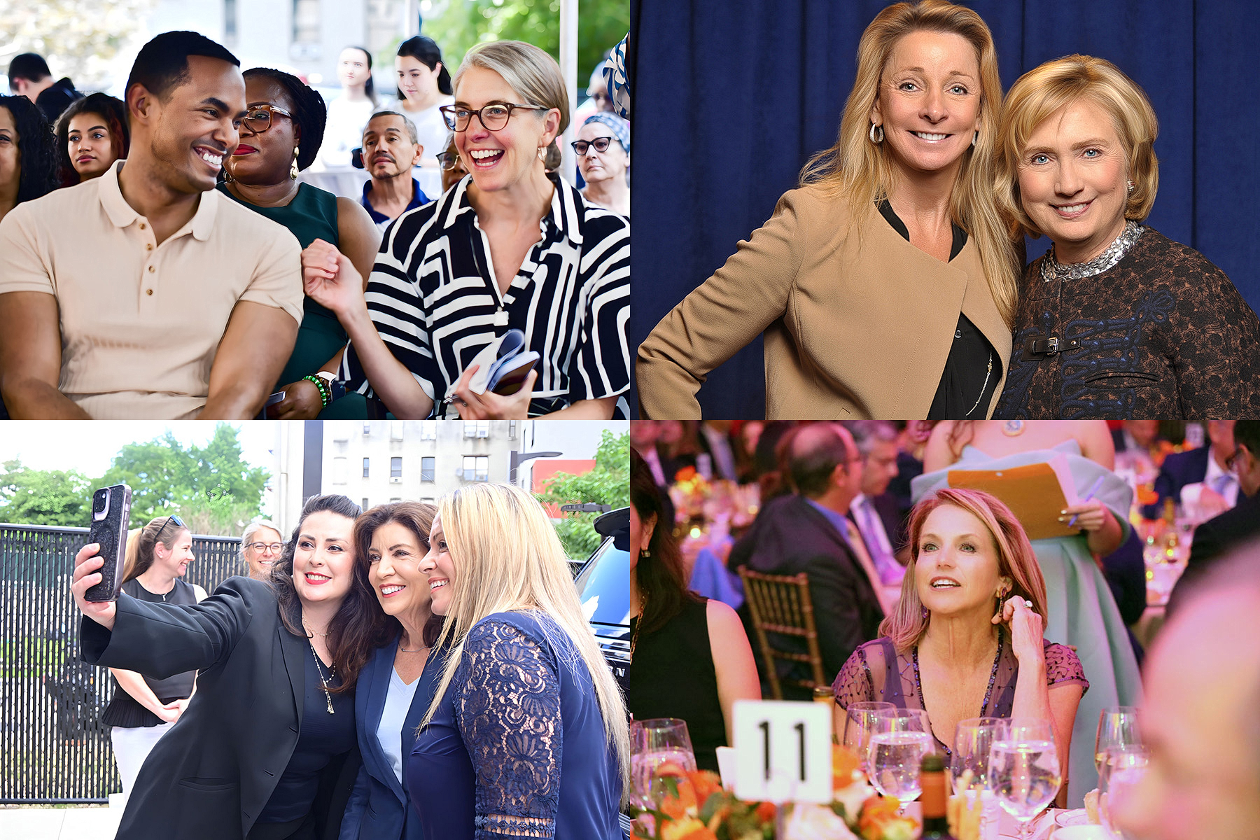 High-profile corporate event photography NYC collage