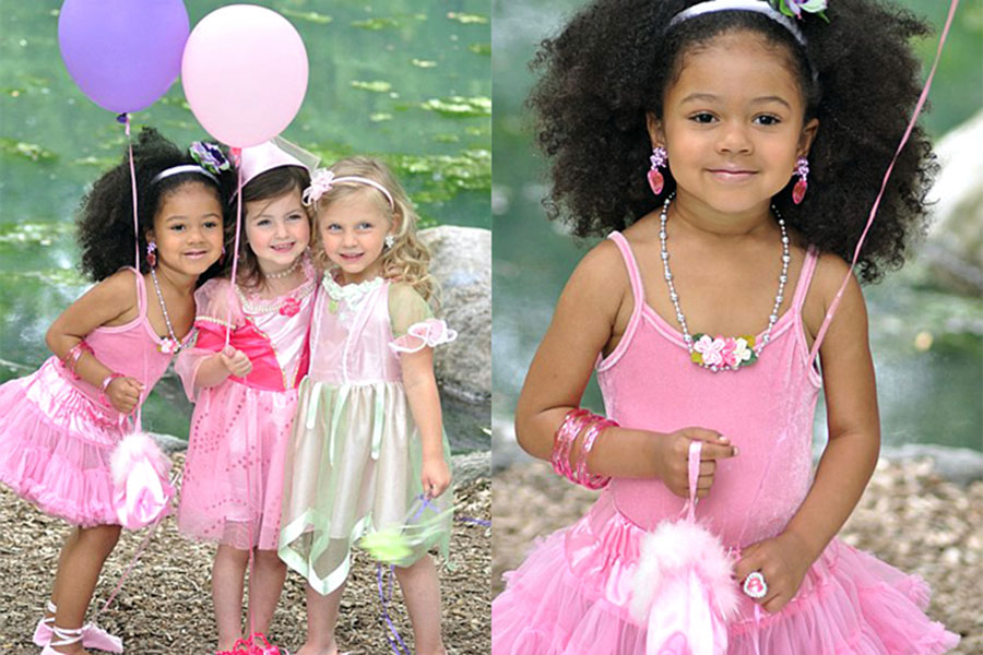 Children's fashion brand advertising — tutu and fairy dress campaign by Dorothy Shi, NYC