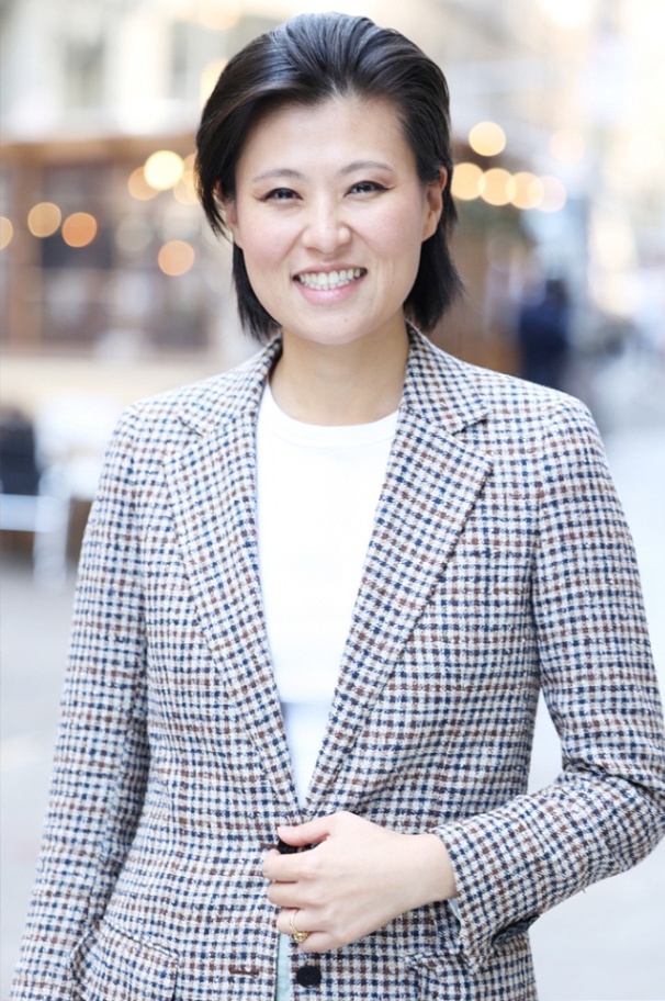 On-location corporate headshot in Midtown Manhattan